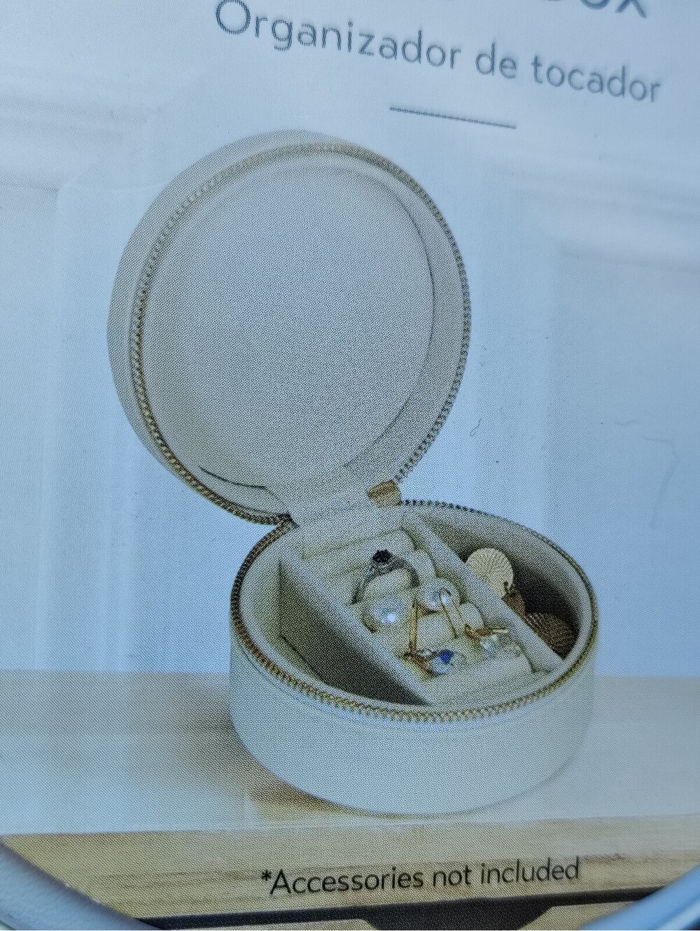 Small Vanity Storage Box
